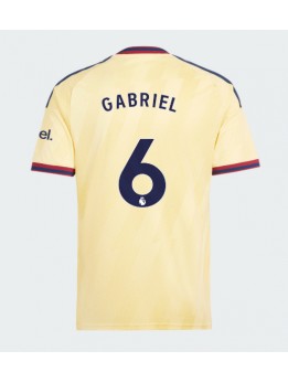 Arsenal Gabriel Magalhaes #6 Ausweichtrikot 2026-27 Kurzarm Arsenal Gabriel Magalhaes #6 Ausweichtrikot 2026-27 Kurzarm